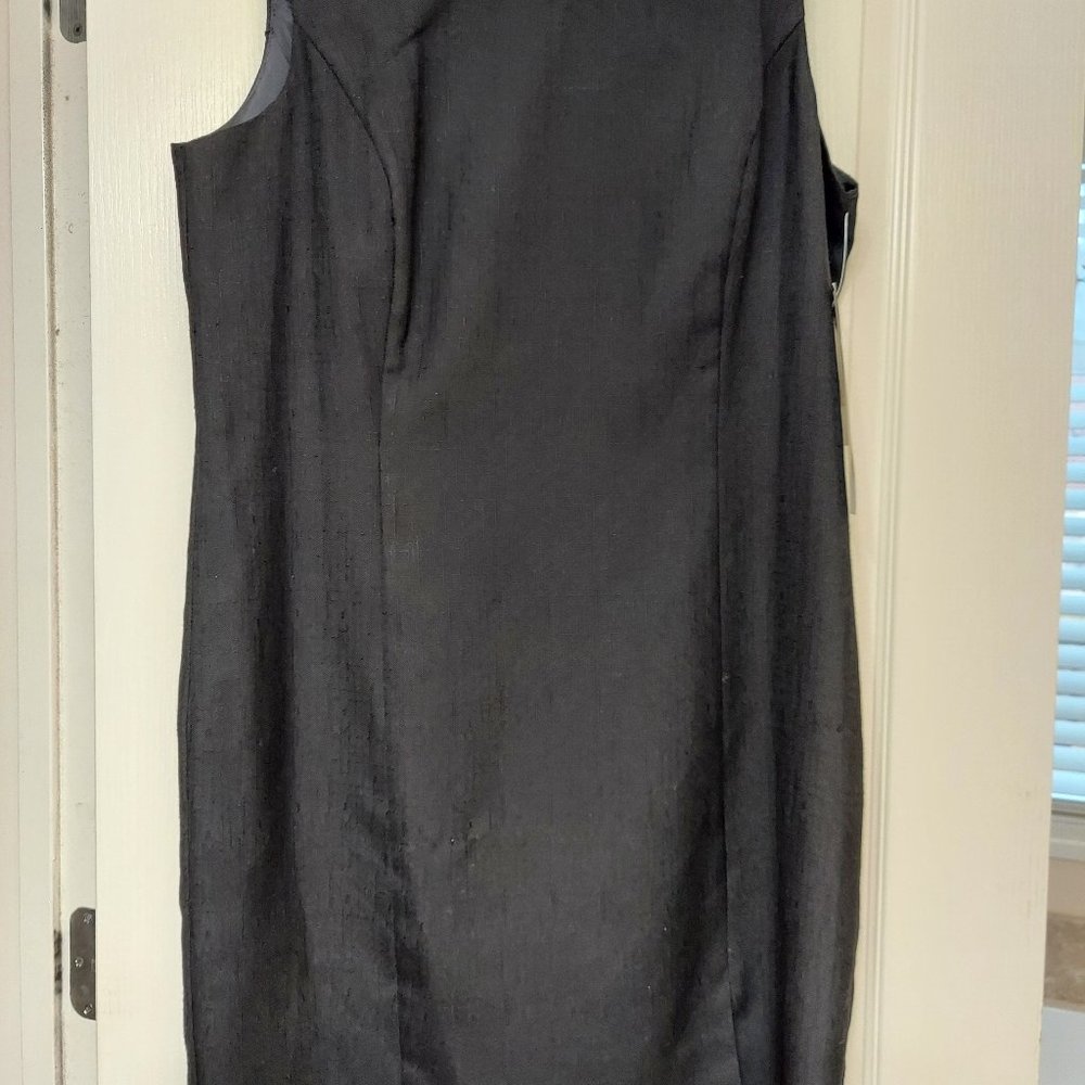 Women's Briggs Black Sleeveless Dress (Size 14) NWT